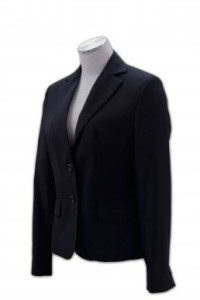 BS231 tailor made long style suits admin working coat suits unisex blazer hk company hong kong supplier